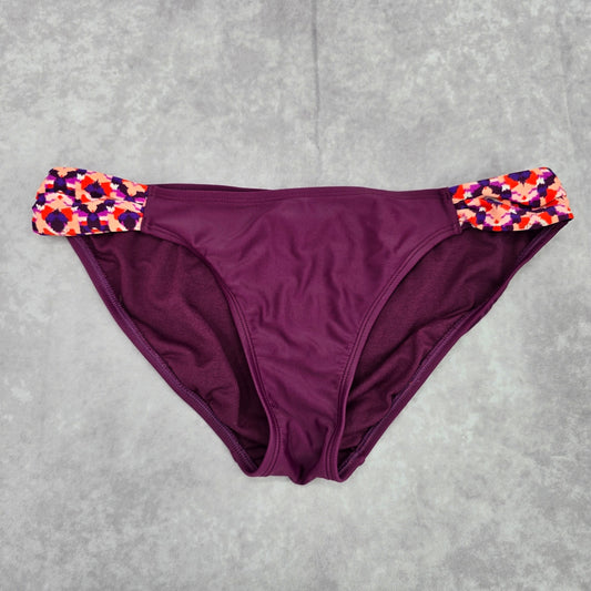 Old Navy Purple Cheeky Medium Bikini Bottom Swimwear