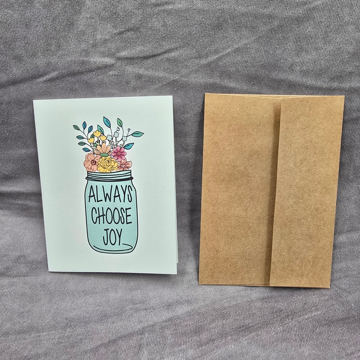 Always Choose Love Greeting Card Gift Handmade 4x6 Blank Inside