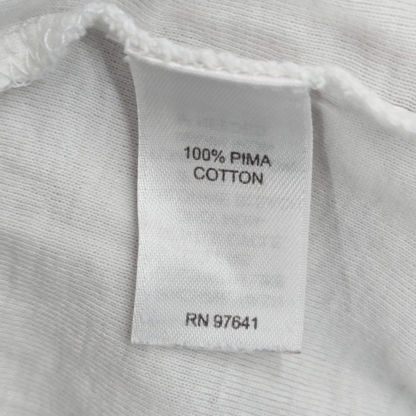 J Jill White Long Sleeve Pima Cotton Tall Slit Top Shirt Blouse Medium