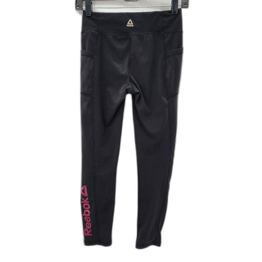 Reebok Black Leggings Womens Athleticwear Sportswear Large