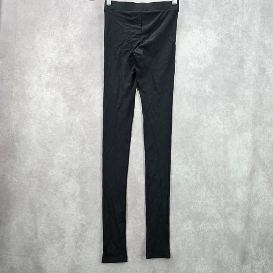 Theory Shawn Ponte Classic Black Pants Leggings Bottoms Active Extra Small XS