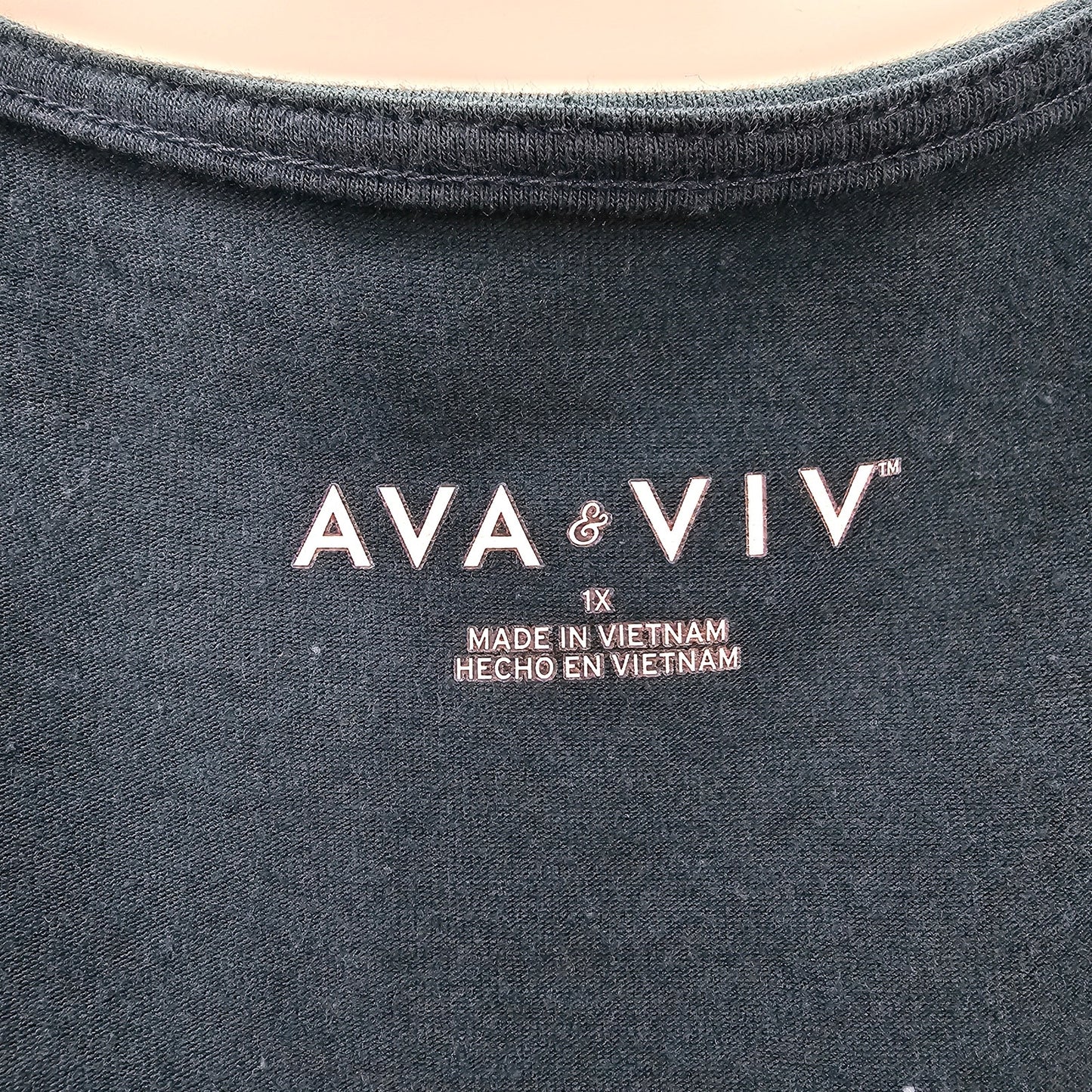 Ava & Viv Green Knee Length Flare Casual Pockets Dress Plus 1XL