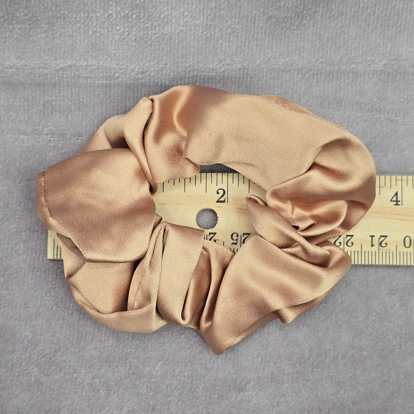 Gold Hair Accessories Scrunchie Hair Tie Hair Band Elastic Stretch SB24