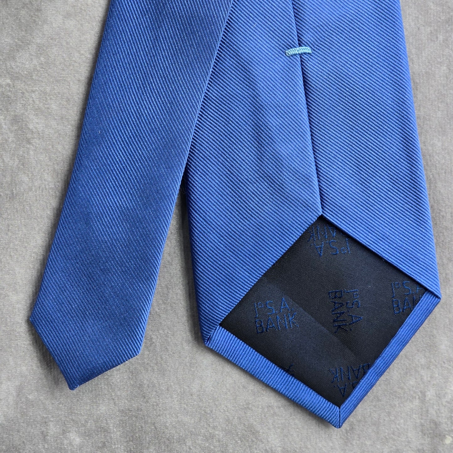 Jos. A. Bank Blue Solid Executive Collection 100% Silk Men's Neck Tie NWOT