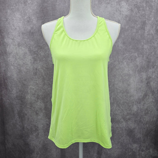 Gap Fit Green Racerback Performance Sports Activewear Tank Top Small