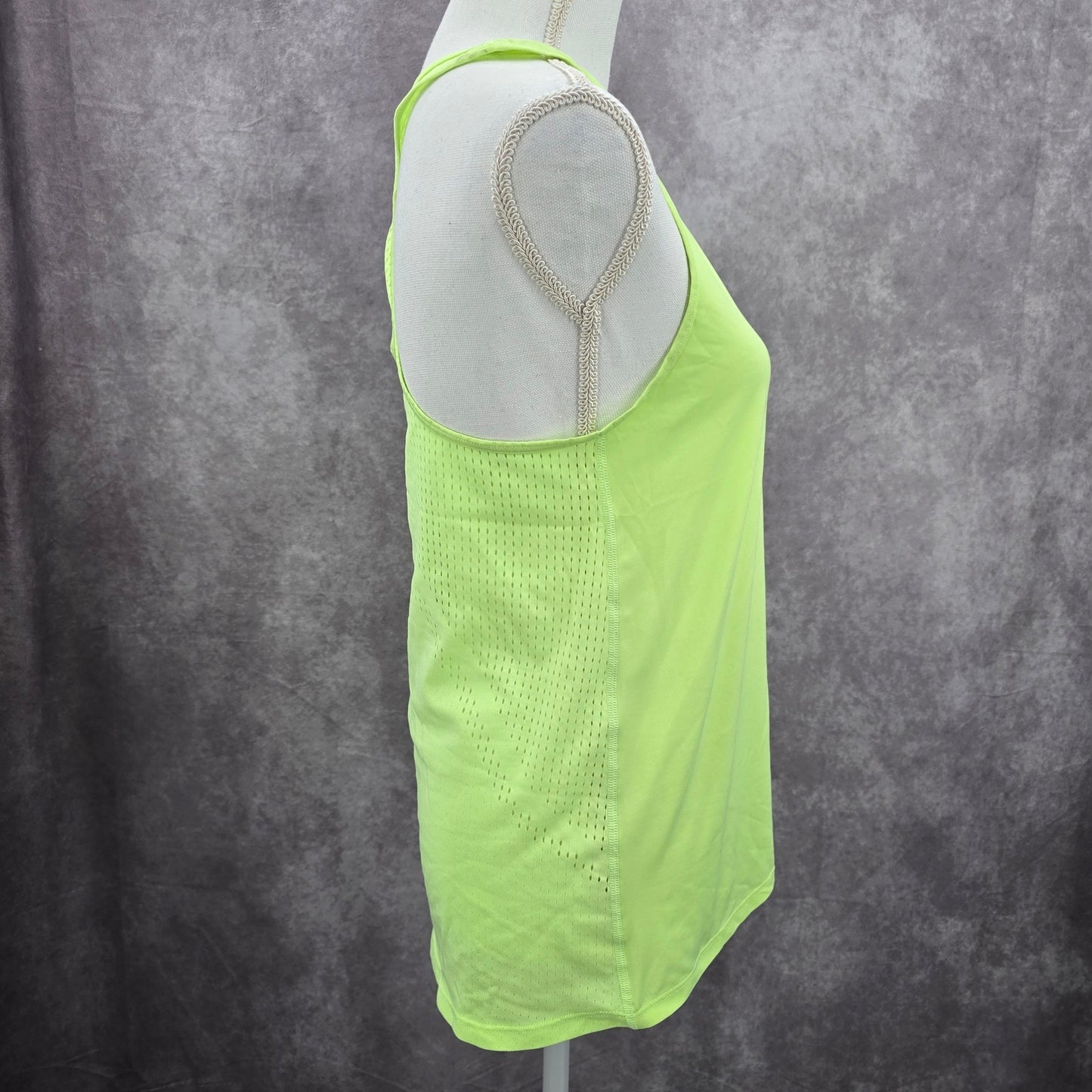 Gap Fit Green Racerback Performance Sports Activewear Tank Top Small