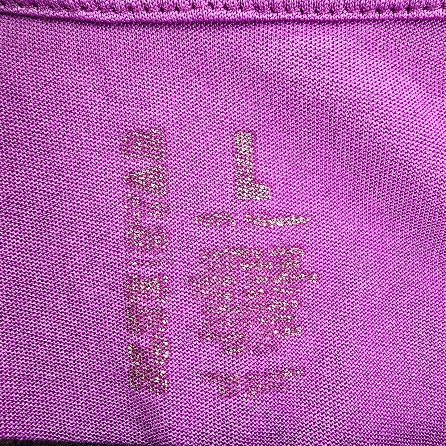 Purple Active Athleticwear Performance Running Jogger Short Sleeve Top Large