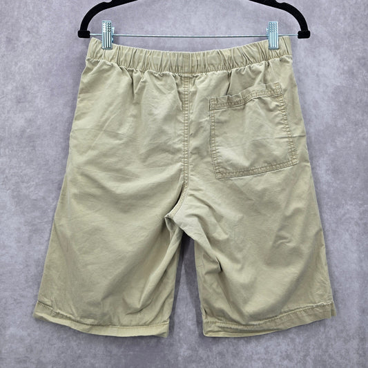 Old Navy Tan Khaki Elastic Pullon Boys Husky Boys Bottoms Pants Shorts XL 14-16