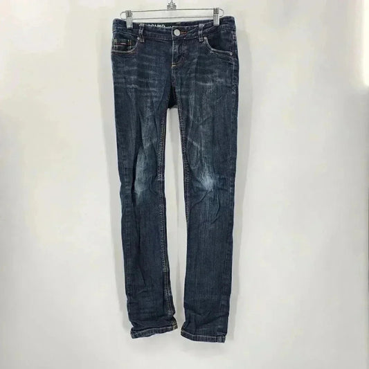 Mossimo Supply Co Skinny Blue Jeans Girls Juniors Youth Size 1S