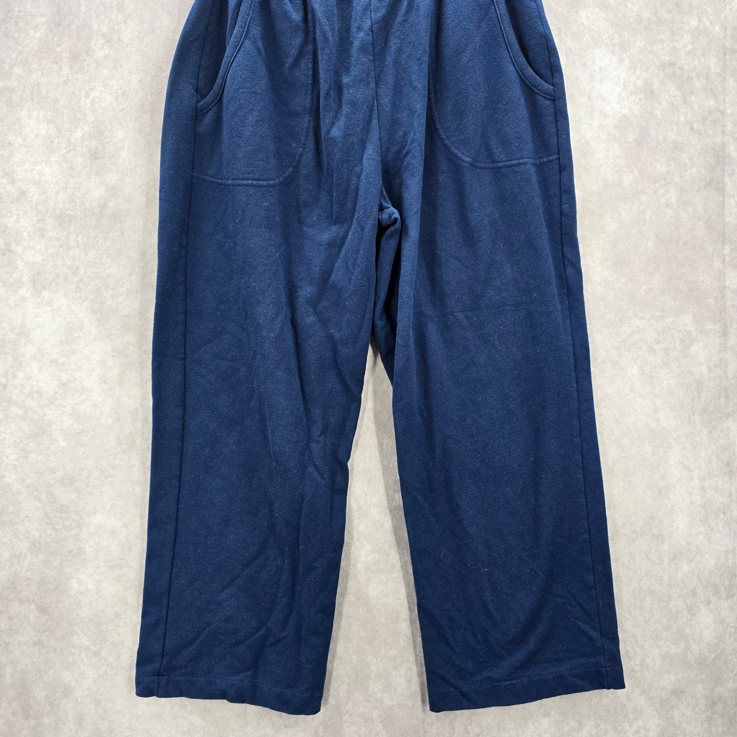 White Stag Blue Trousers Cotton Lace Joggers Sweatpants Bottom Pants M Medium