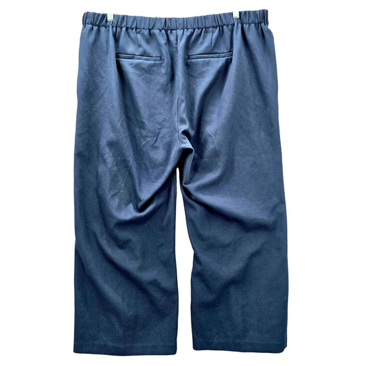 Old Navy Blue Wide Leg Bootcut Pants Bottoms Classic Executive Trousers Plus 20