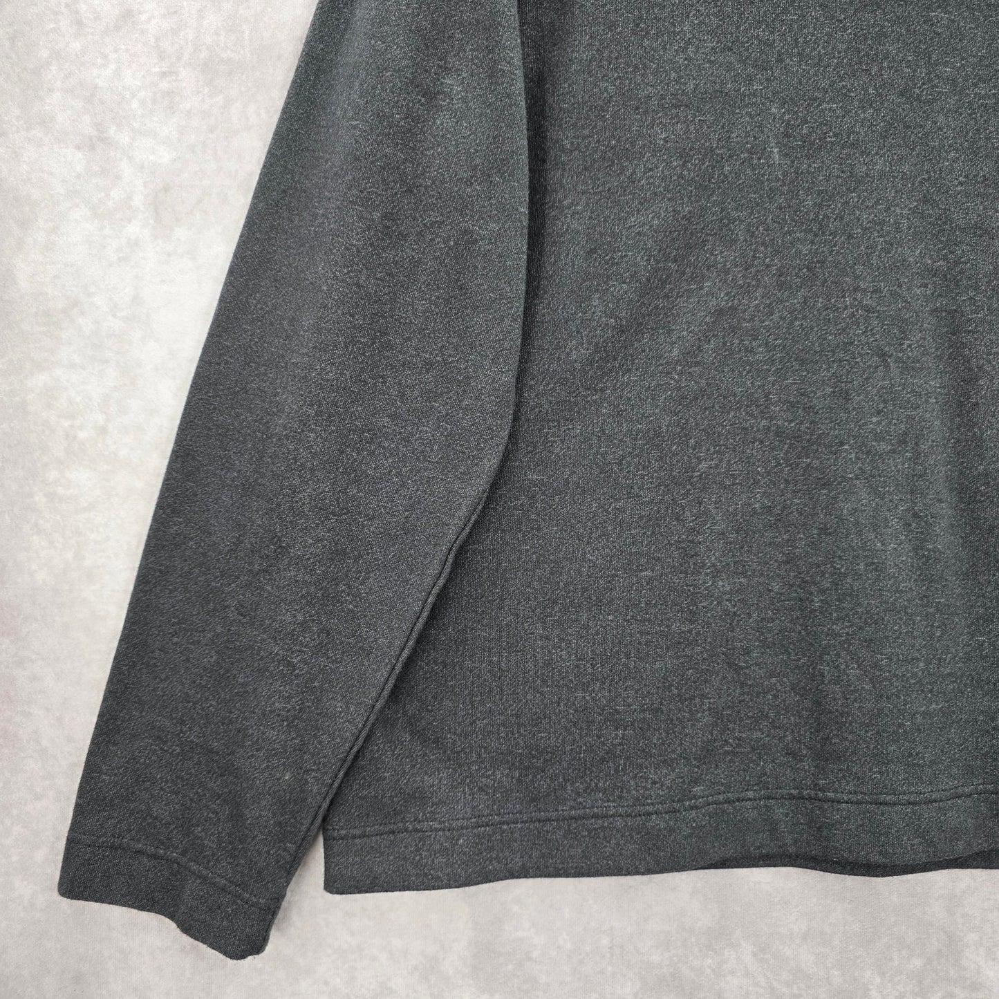 Van Heusen Gray Pullover Sweater Never Tuck Classic Fit Mock Neck XL Extra Large