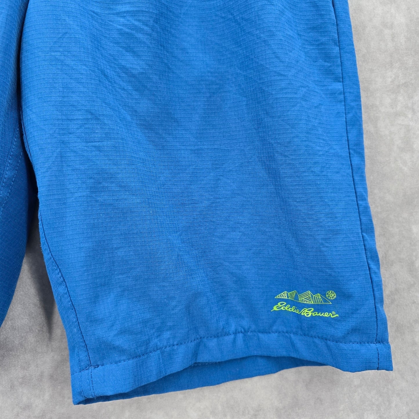 Eddie Bauer Blue Swim Board Shorts Mesh Youth Boys Kids L 14/16