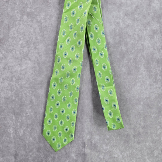 Jos. A. Bank Green Traveler 100% Silk Stain Executive Resistant Men's Neck Tie