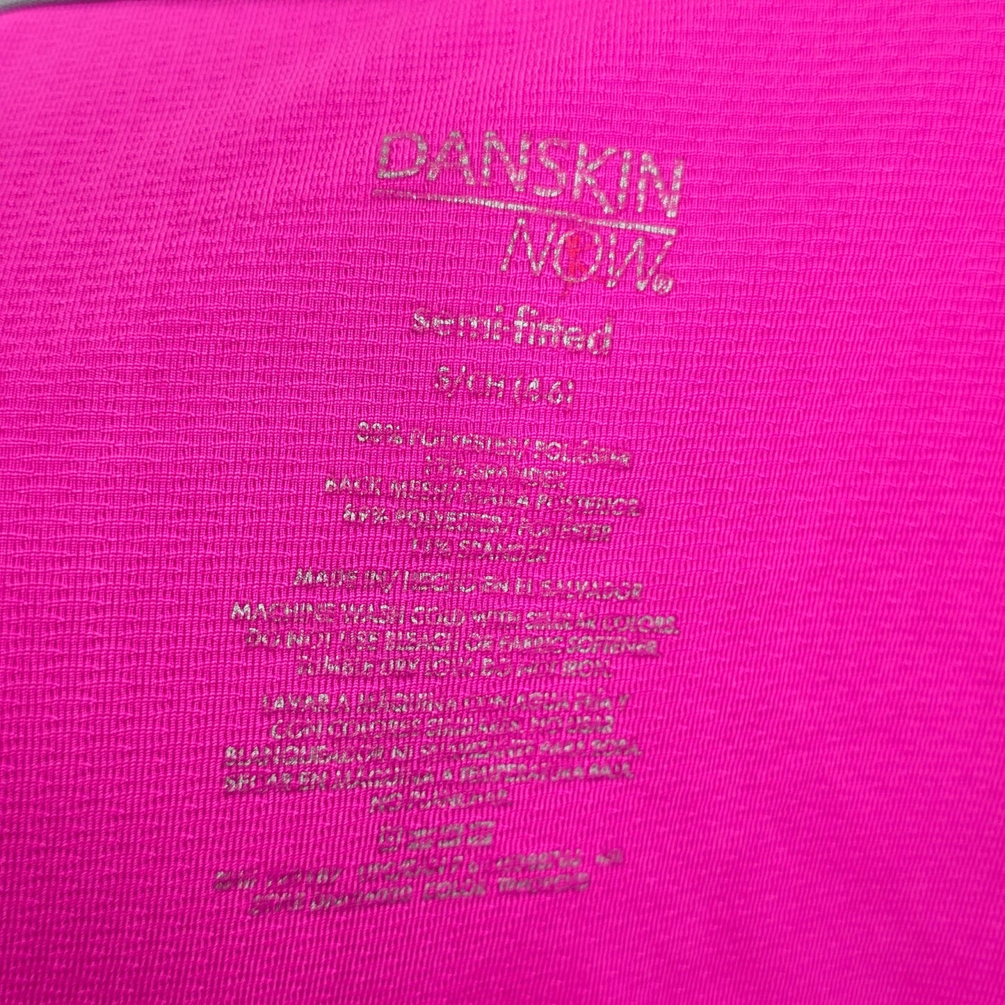 Danskin Now Purple Performance Activewear Sports Top Small