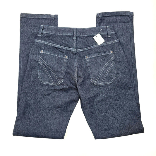 Apparel Collection Blue Denim Jeans Pants Bottoms Women's 32R 12