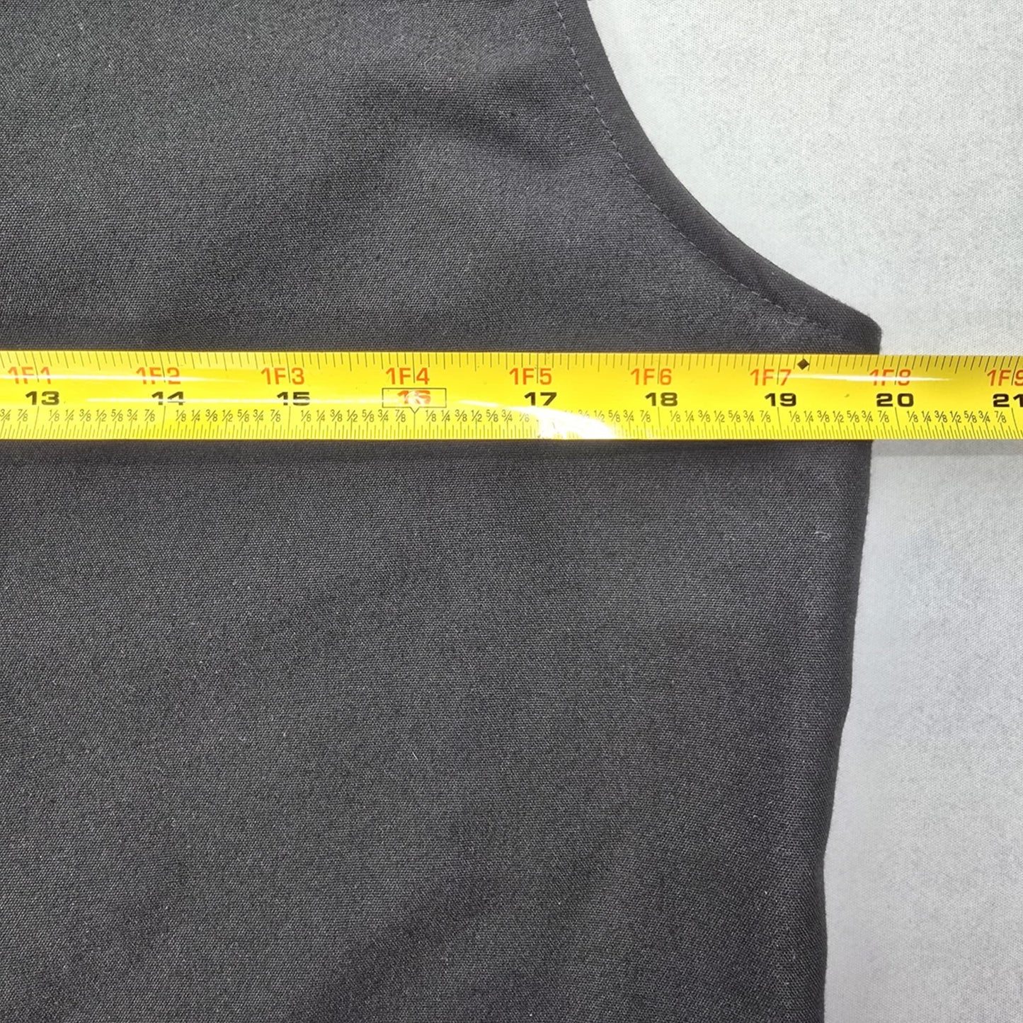 Fashion Seal Black 5 Button Pocket Waistcoat Formal Suit Vest 40R Medium