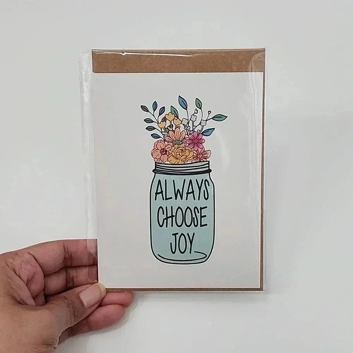 Always Choose Love Greeting Card Gift Handmade 4x6 Blank Inside