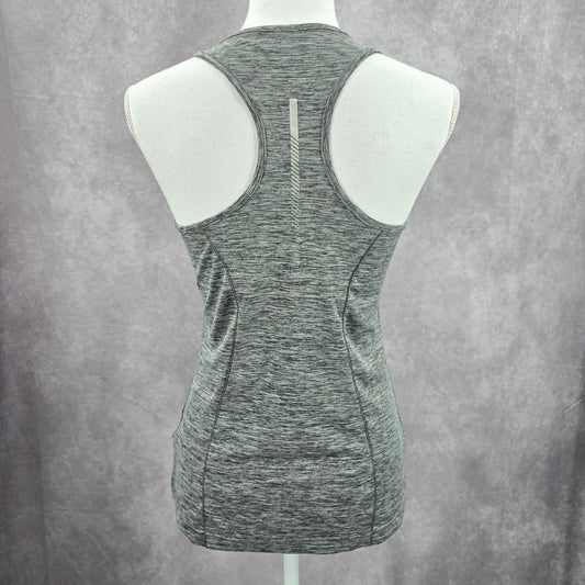 Asics Gray Heather Racerback Activewear Sportswear Tank Top Small