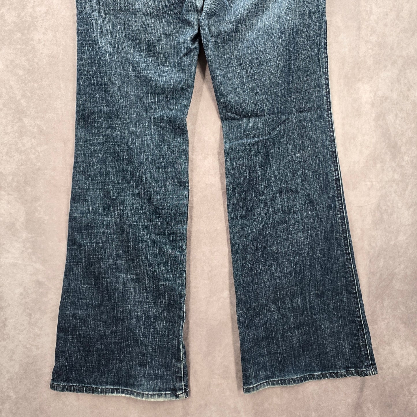 Gap Limited Edition Blue Denim Flare Wide Jeans Y2K Retro Pants Bottoms 6