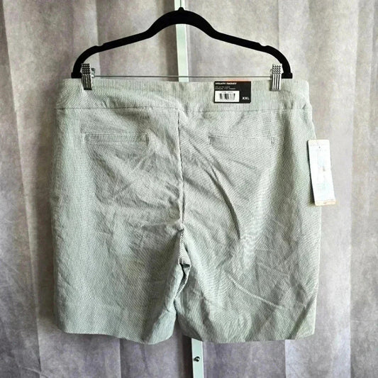Hilary Radley Blue White Striped Pullon Shorts NWT XXL