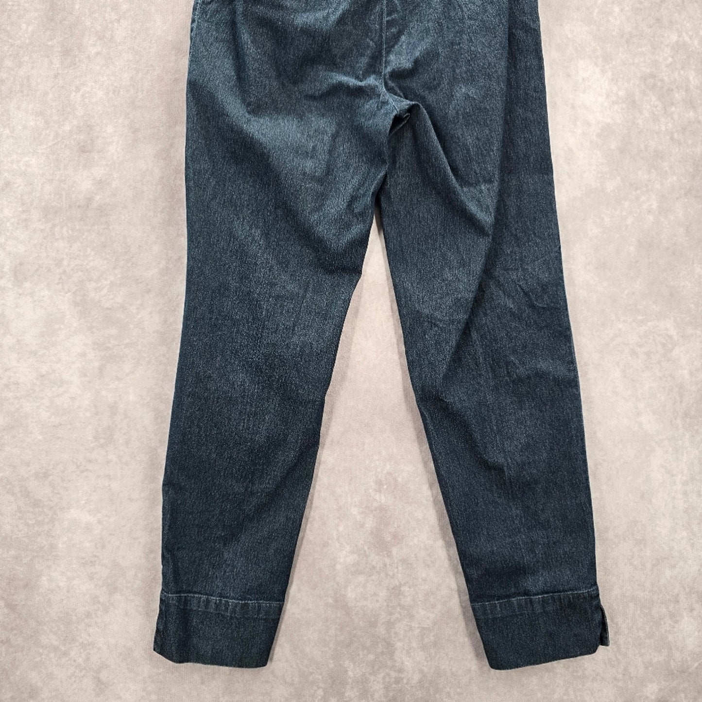 020. Express Blue Denim Straight Stretch Pants Jegging Size Zero 0 XS