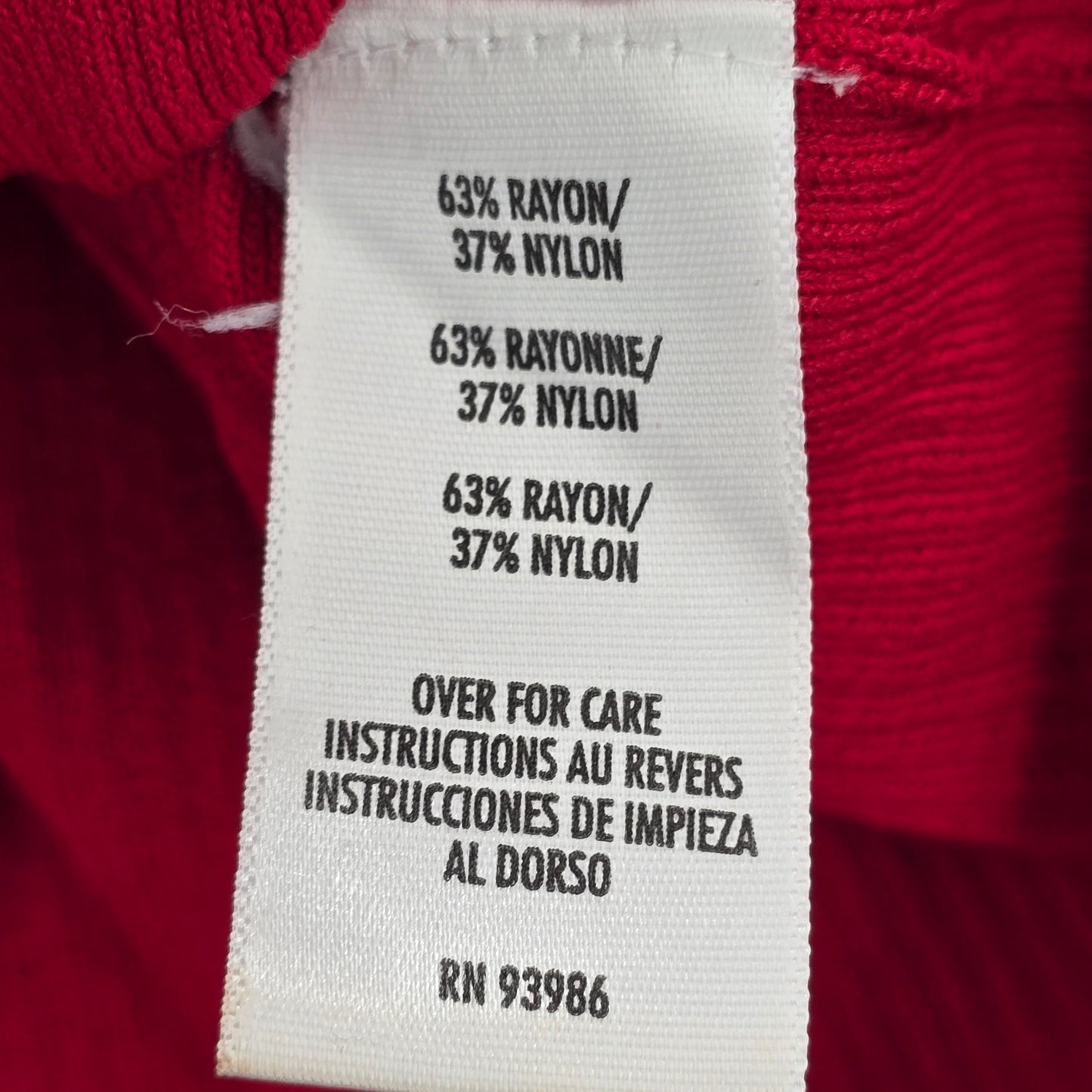 Petite Sophisticate Red Button Ribbed Cardigan Sweater Y2K Top Medium