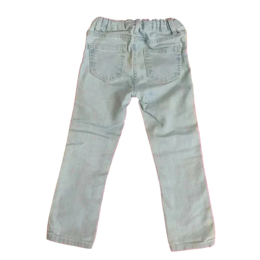 The Children's Place Light Blue Skinny Jeans Adjustable Toddler Denim Girls 4T