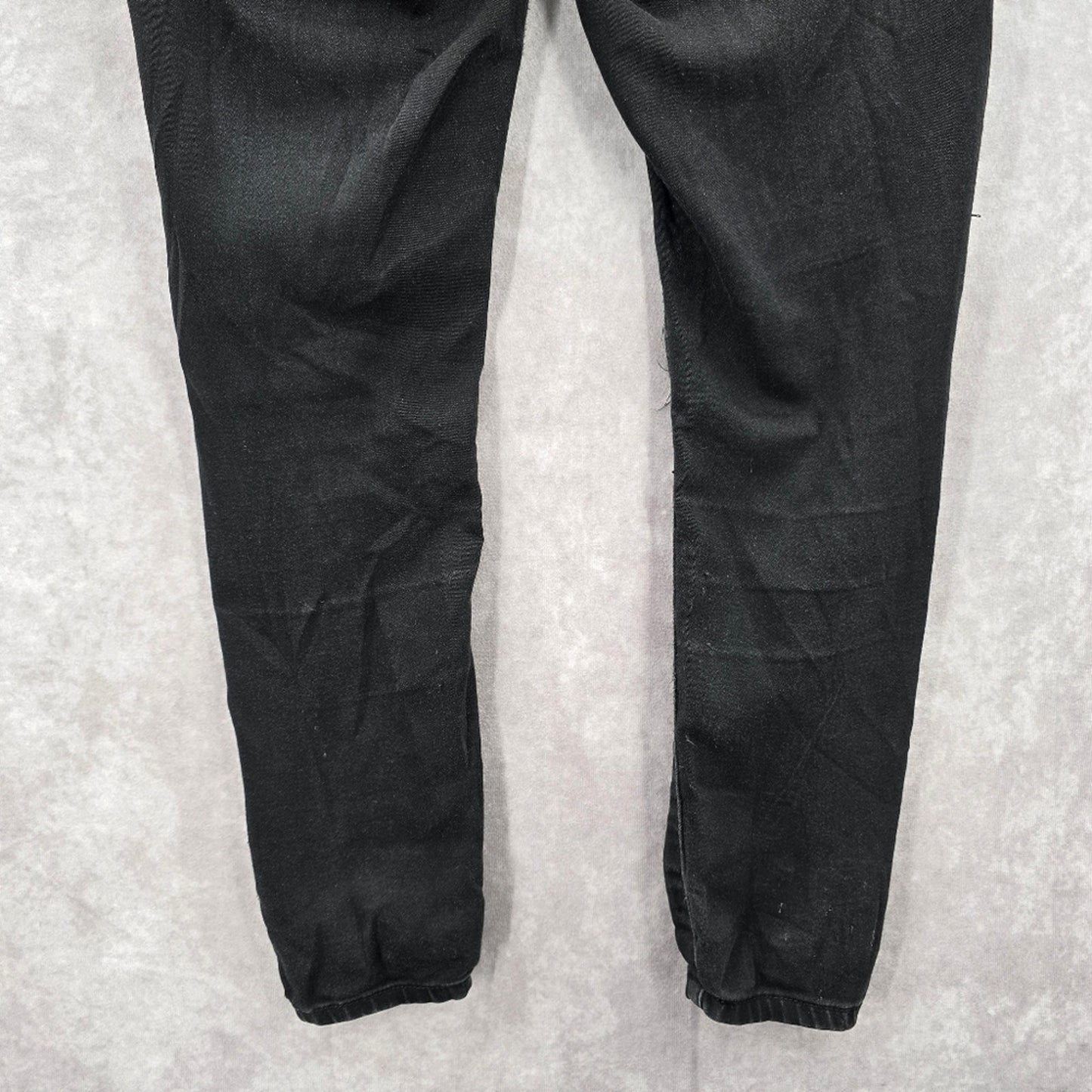 028. Blue Savvy Black Skinny Pants Denim Distressed Jeans 5/27