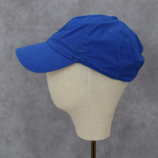 Nike Dri Fit Blue Heritage86 Team Athletic Adjustable Buckle Baseball Cap Hat
