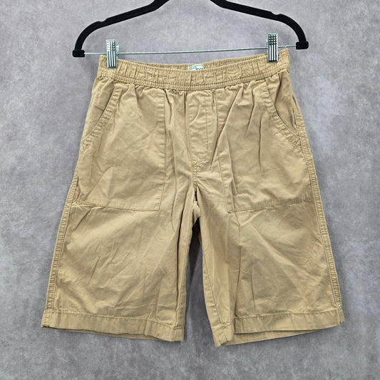 Children's Place Tan Khaki Cotton Pullon Elastic Uniform Bottoms Boys Pants 12