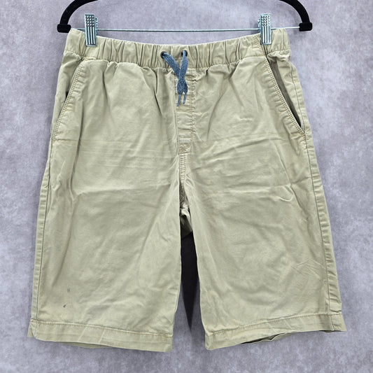 Old Navy Khaki Tan Husky Pullon Bermuda Junior Bottoms Pants Shorts XL 14 16