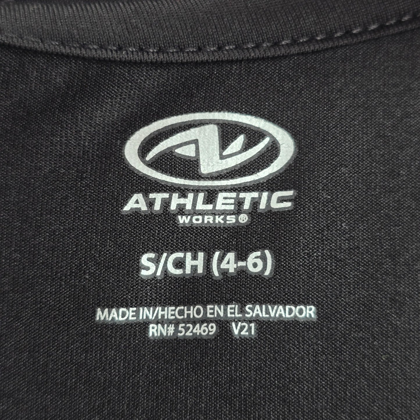 Athletic Works Black Activewear Sportswear Sleeveless Racerback Tank Top Small