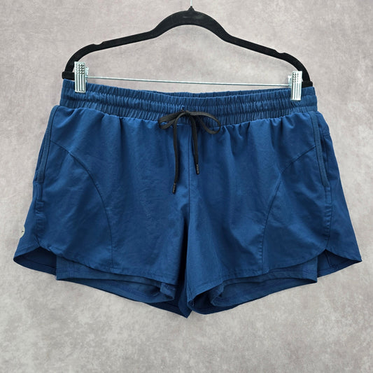 Avia Blue Pull On Athletic Sportswear Jogging Running Shorts Large