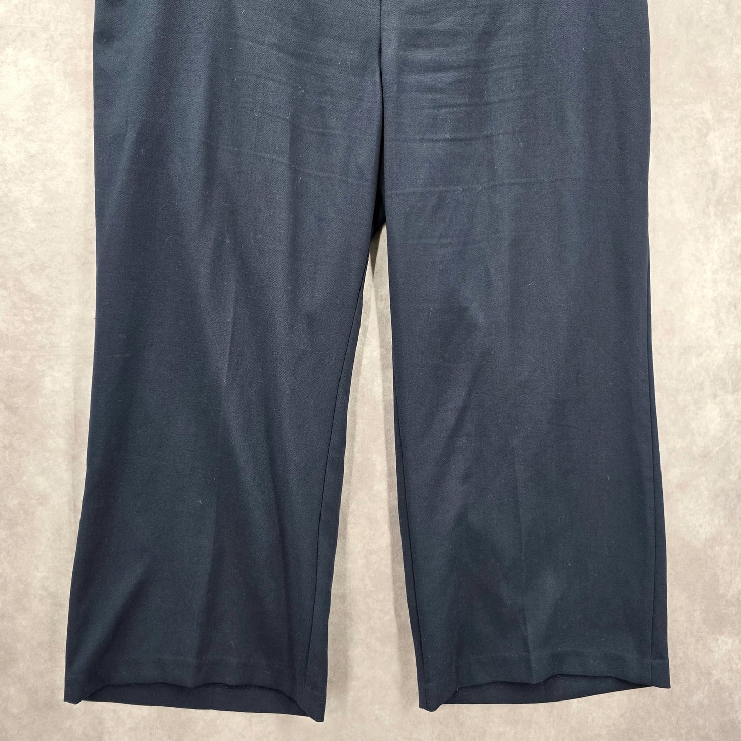 Old Navy Blue Wide Leg Bootcut Pants Bottoms Classic Executive Trousers Plus 20