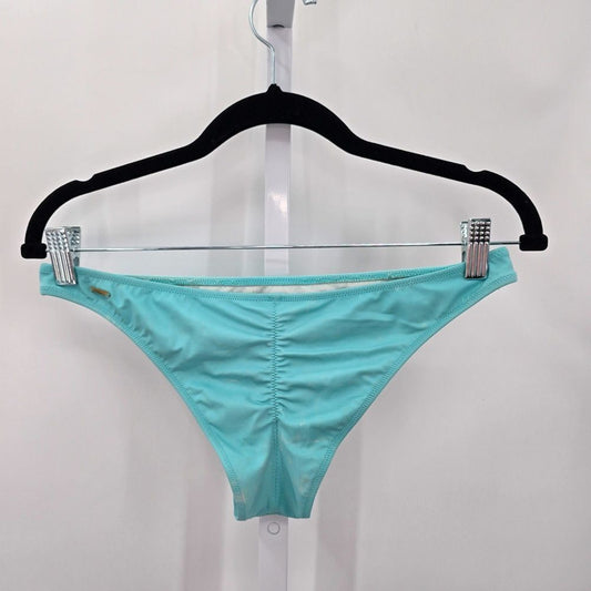 Victoria's Secret Blue Classic Bikini Bottom Swimwear Size Medium