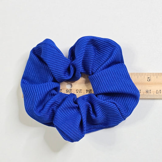 Blue Scrunchie Hair Accessories Tie Hair Band Elastic Stretch Handmade SB28