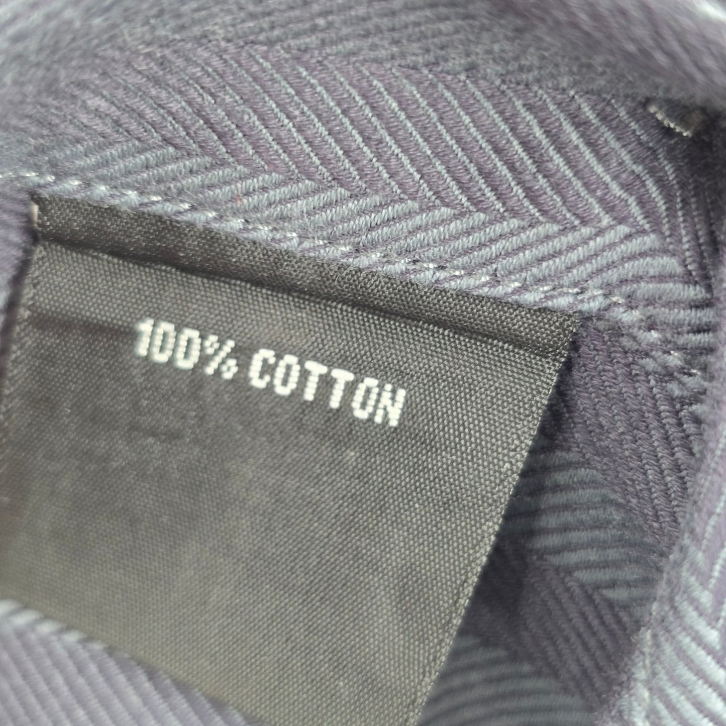Artisti Italiani Grey Stipe Mens Work Cotton Button Down Dress Shirt XXL