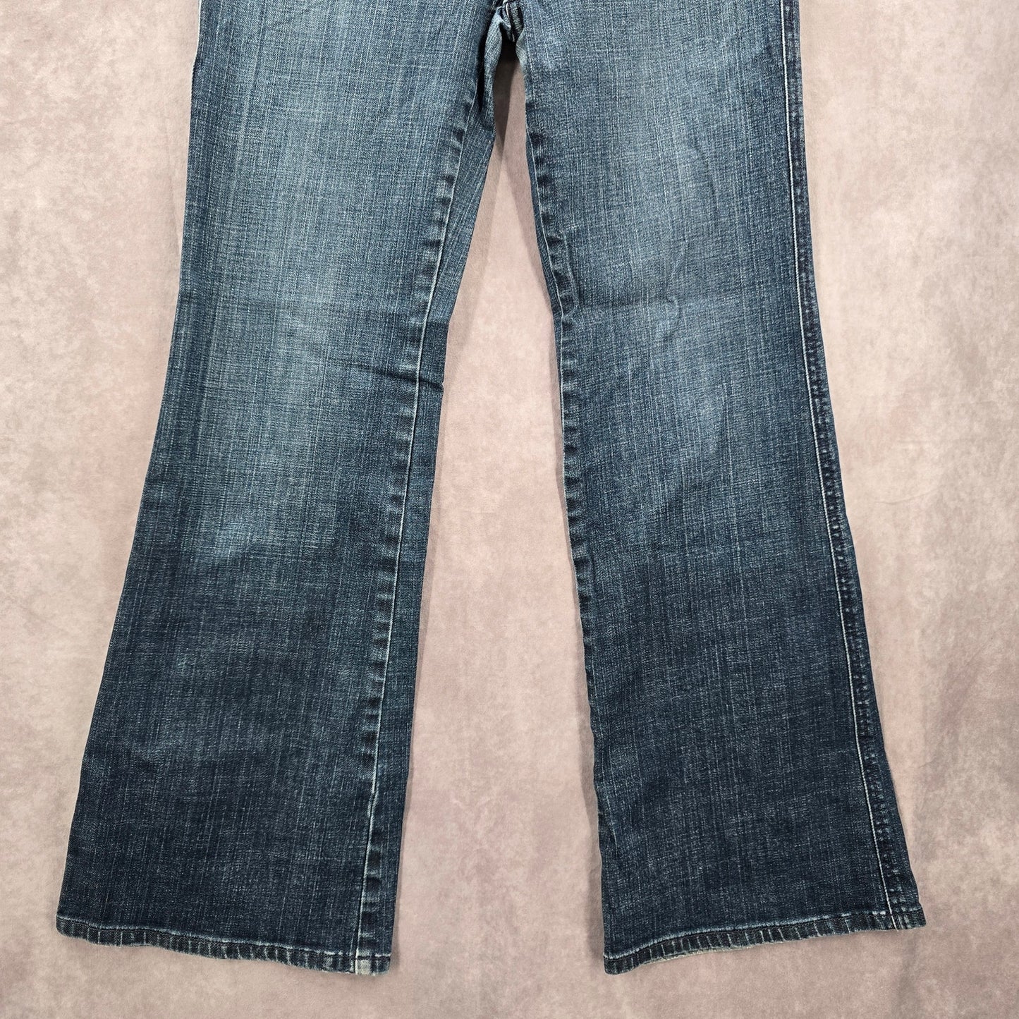 Gap Limited Edition Blue Denim Flare Wide Jeans Y2K Retro Pants Bottoms 6