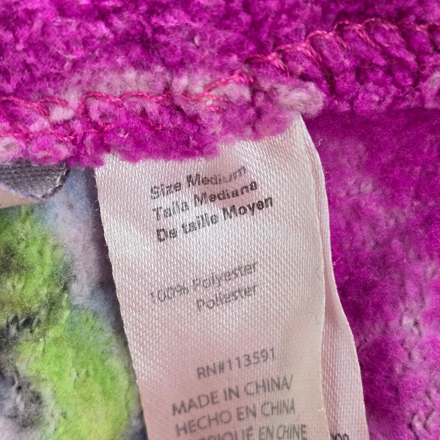 Seven Apparel Purple Fleece Frog Bubble Bath Duck Trouser Pajama Pants M Medium