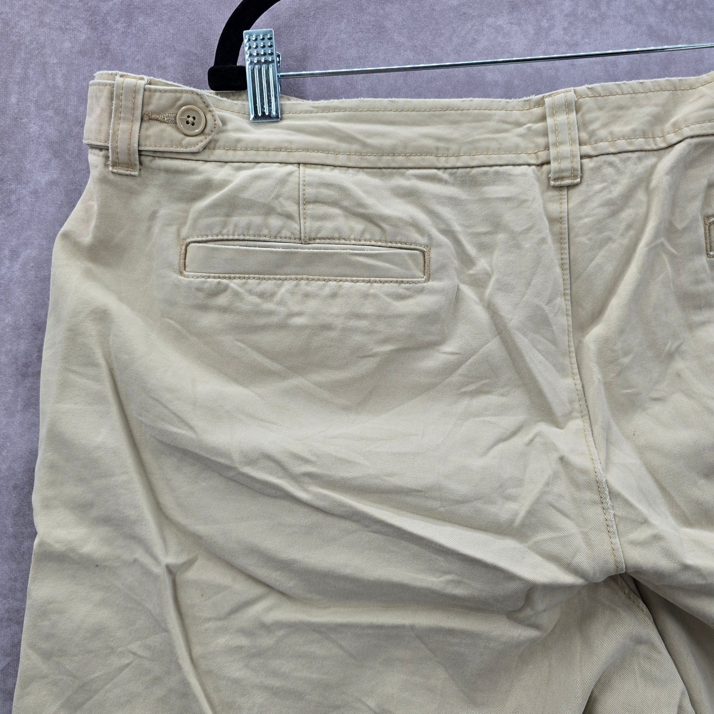 Old Navy Tan Khaki Low Waist Cotton Bottoms Pants Shorts Plus 20