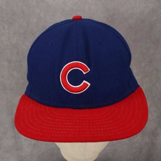 New Era 59Fifty Chicago Cubs 7 1/4 Performance Fitted Sports Baseball Cap Hat