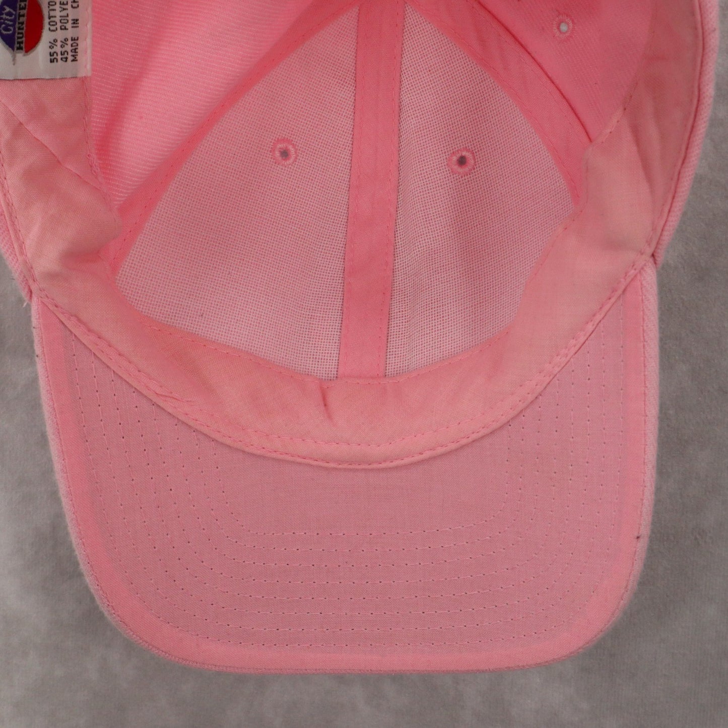 City Hunter Pink Utah Tues Cloth Strap Athletic Sports Baseball Cap Hat