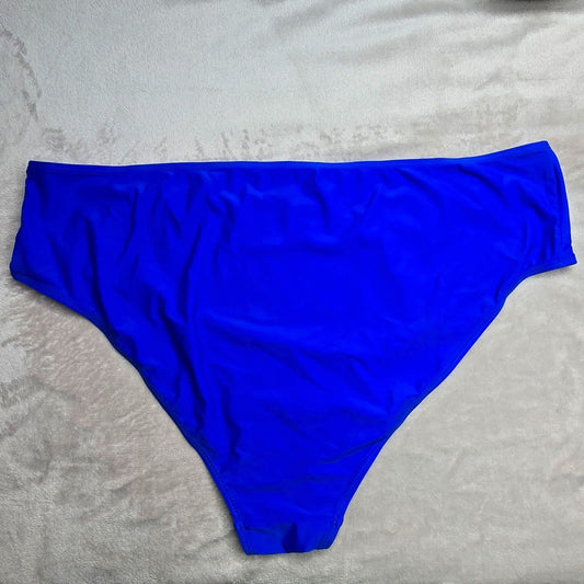 Shein Blue Bikini Swimwear Swimsuit Bottom Size 2XL