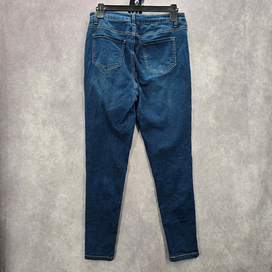 Fashion Nova Blue Skinny Cotton Stretch Jeggings Jeans 13 Juniors