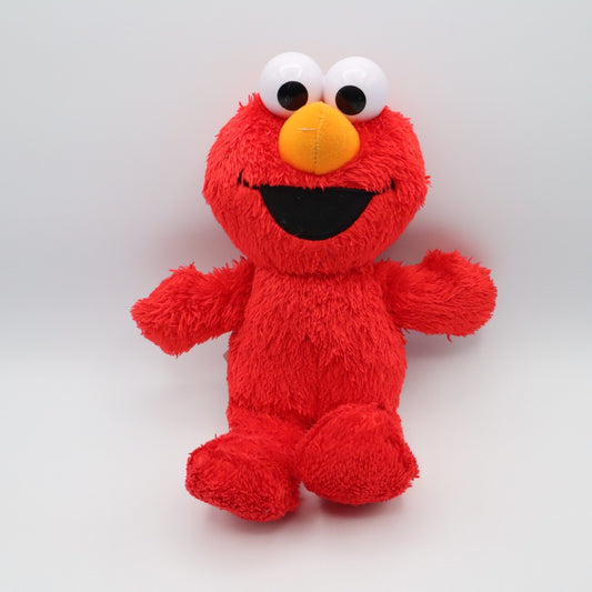 Sesame Street Elmo Musical Plush Doll 10" Talking Singing Toy 2020 Red VTG Soft