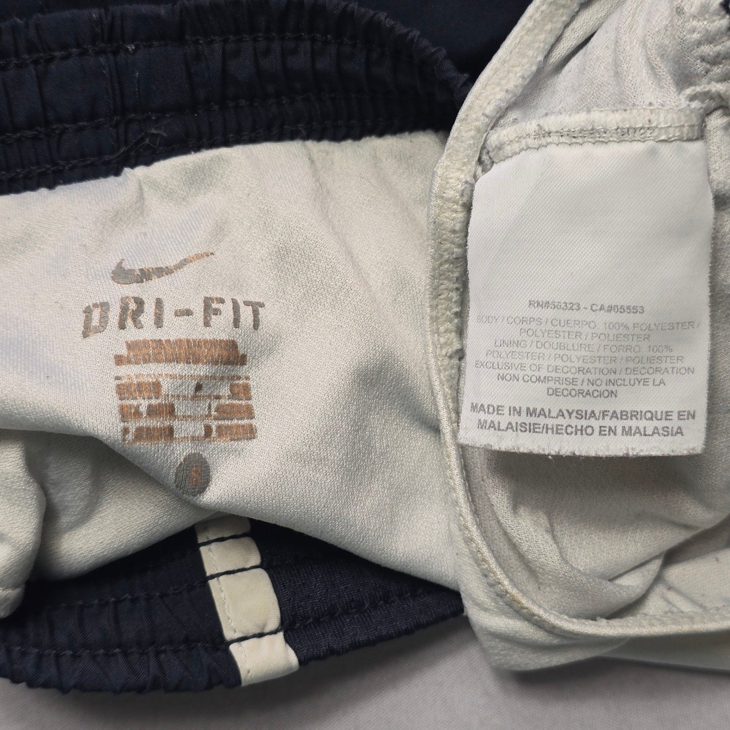 Nike Navy Blue Active Sports Athletic Running Pull On Pants Shorts S Small
