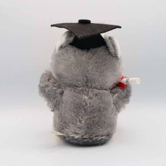 Dan Dee Graduation Owl Plush Toy Stuffed Animal with Cap & Diploma Cute Gift 8"