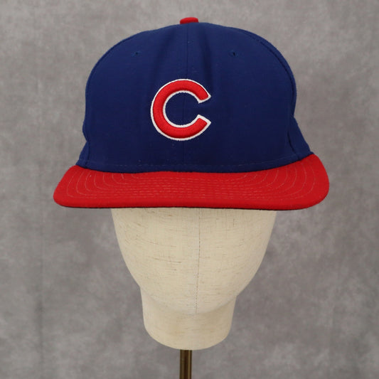 New Era 59Fifty Chicago Cubs 7 1/4 Performance Fitted Sports Baseball Cap Hat