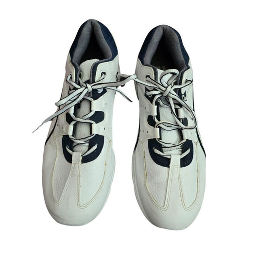 Footjoy FJ White Blue Spikeless Golf Sneakers Men's Shoes 11.5 M